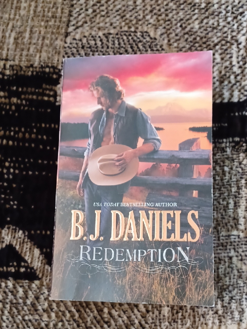 $4 Add-on B.J. Daniels "Redemption" - Paperback Romance
